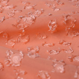 Jacquard Chiffon Liza Koraal