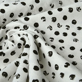 100% Washed Cotton Dipinto Jikke Little Dot