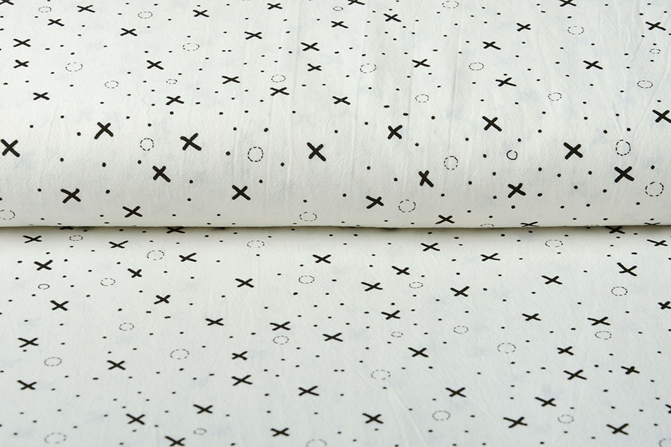 100% Washed Cotton Dipinto Neva