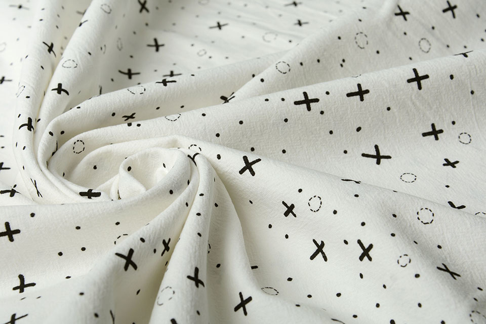 100% Washed Cotton Dipinto Neva