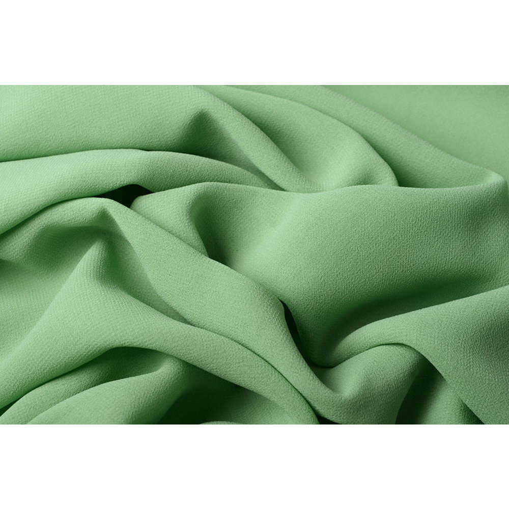 Hi Multi Chiffon Pistache Green - YES Fabrics