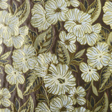 Brocade Djuna  Brown Gold