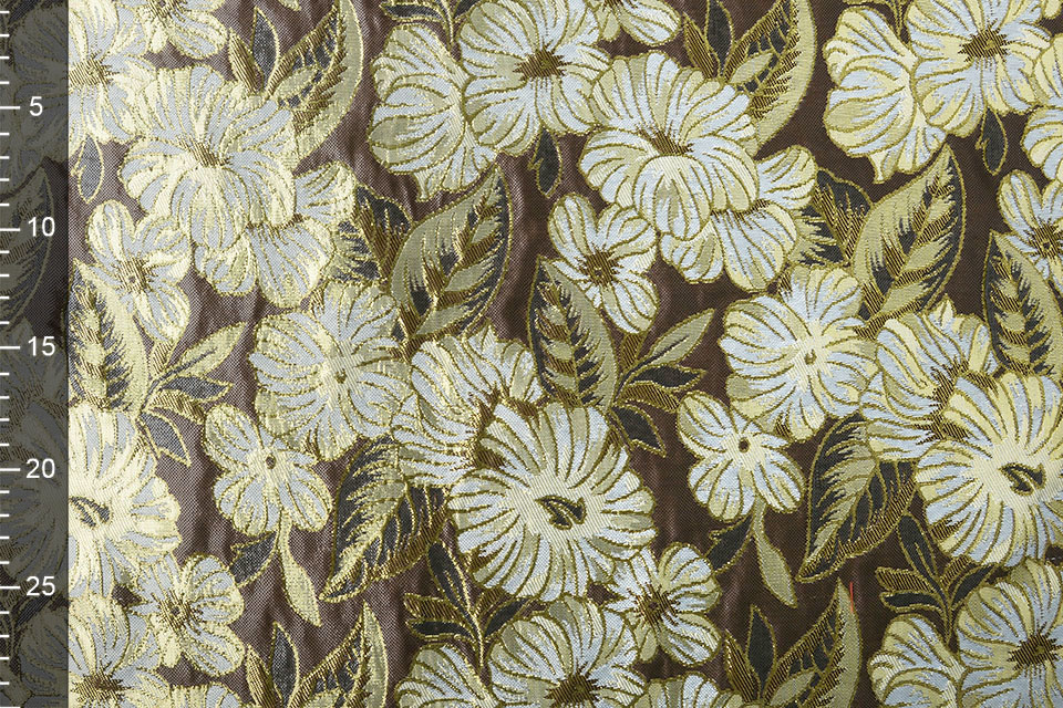 Brocade Djuna Brown Gold
