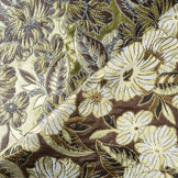Brocade Djuna  Brown Gold