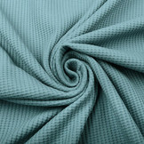 Baby Jersey Waffle Pique Fabric Dark Old Green