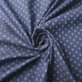 Bedrukte Jeans  Dex Donker Blauw