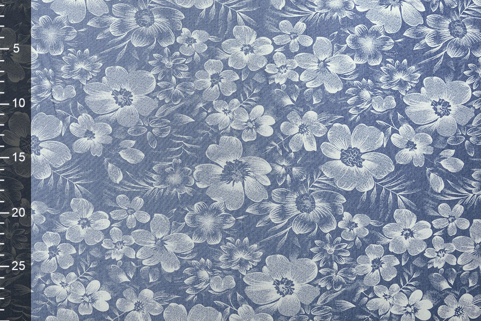 Printed Jeans Cleo Light Blue