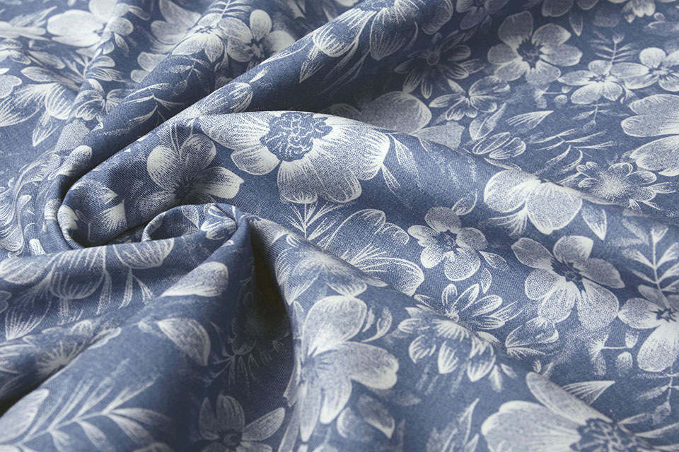 Printed Jeans Cleo Light Blue