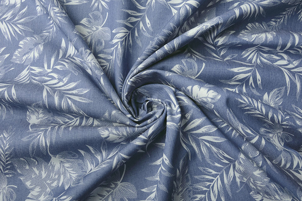 Printed Jeans Macy Light Blue