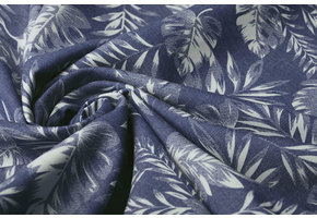 Bedruckte Jeans Macy Dunkelblau