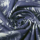 Bedrukte Jeans  Macy Donker Blauw