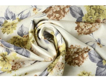 Jersey Satinbindung Annabelle Creme