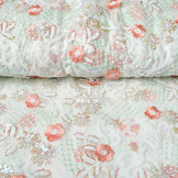 Mesh Embroidered Sequins Romy Coral Mint