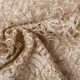 Lurex Lace Juliette Champagne