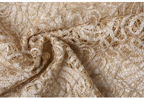 Lurex Lace Juliette Champagne