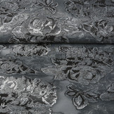 Metallic Lurex Silver Grey