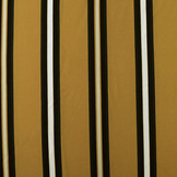 Crepe Printed Lizzy Stripes Ocher