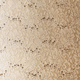 Gestickte Spitze 2-Verlauf Pailletten Lexi Sand Beige
