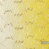 Embroidered Lace 2-Gradient Sequins Lexi Yellow