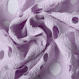 Stickerei Baumwoll Viskose Elise Lila