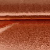 Crinkle Krepp-Satin Orange Brique
