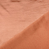 Crinkle Crêpe Satijn Oranje Brique