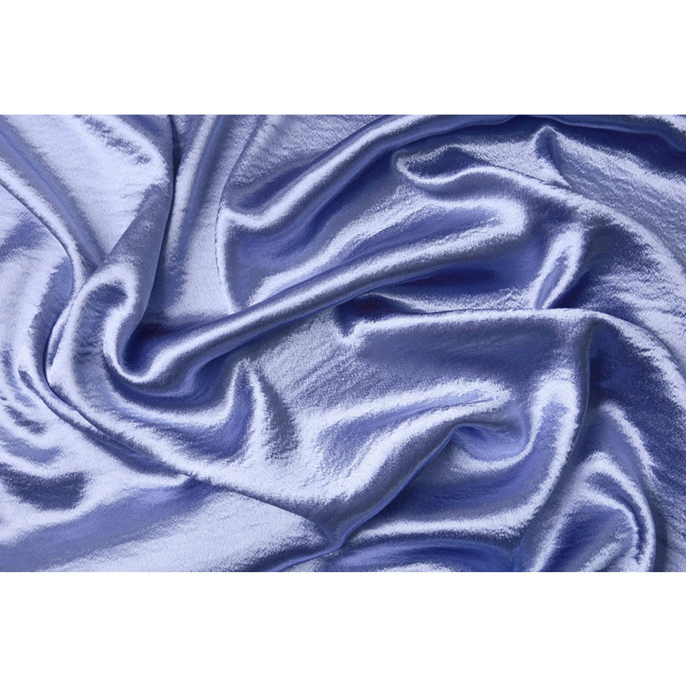 Lavender Blue Silk Crepe Back Satin Fabric main image 1