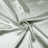 Crinkle  Crêpe Satin Silver