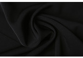 Crêpe  Gabardine Black