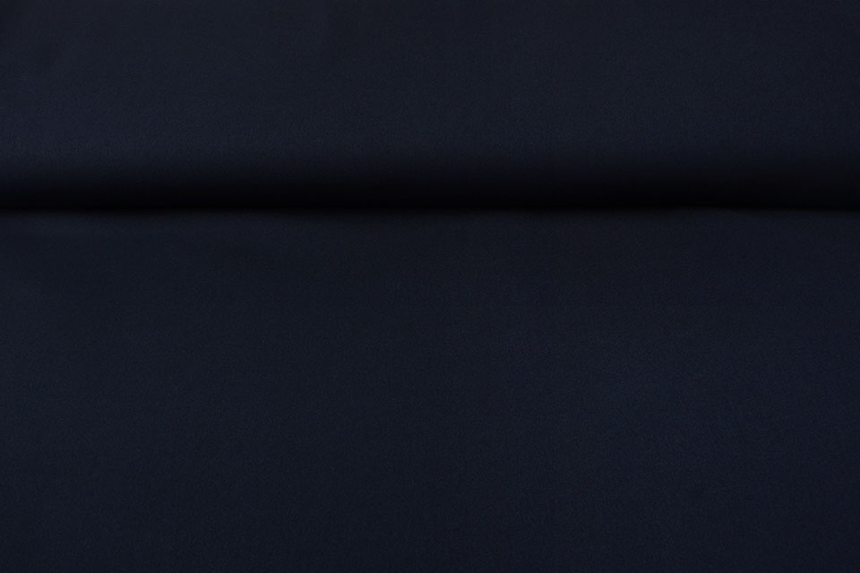 Crêpe Gabardine Navy Blue