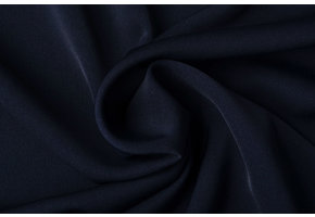 Crêpe  Gabardine Navy Blue