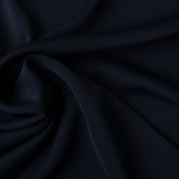 Crêpe Gabardine Marine Blauw