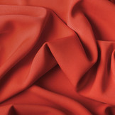Crêpe  Gabardine Red