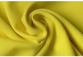 Crêpe Gabardine Fluor Geel