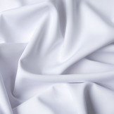 Crêpe  Gabardine White