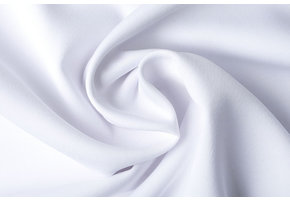 Crêpe  Gabardine White