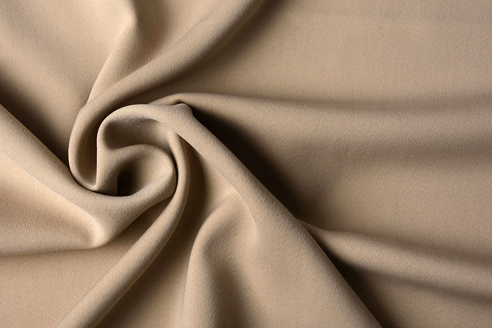 Krepp Gabardine Beige