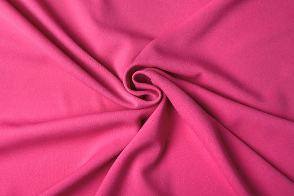 Krepp Gabardine Fuchsia