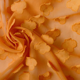 Stitched Chiffon Charlize Orange