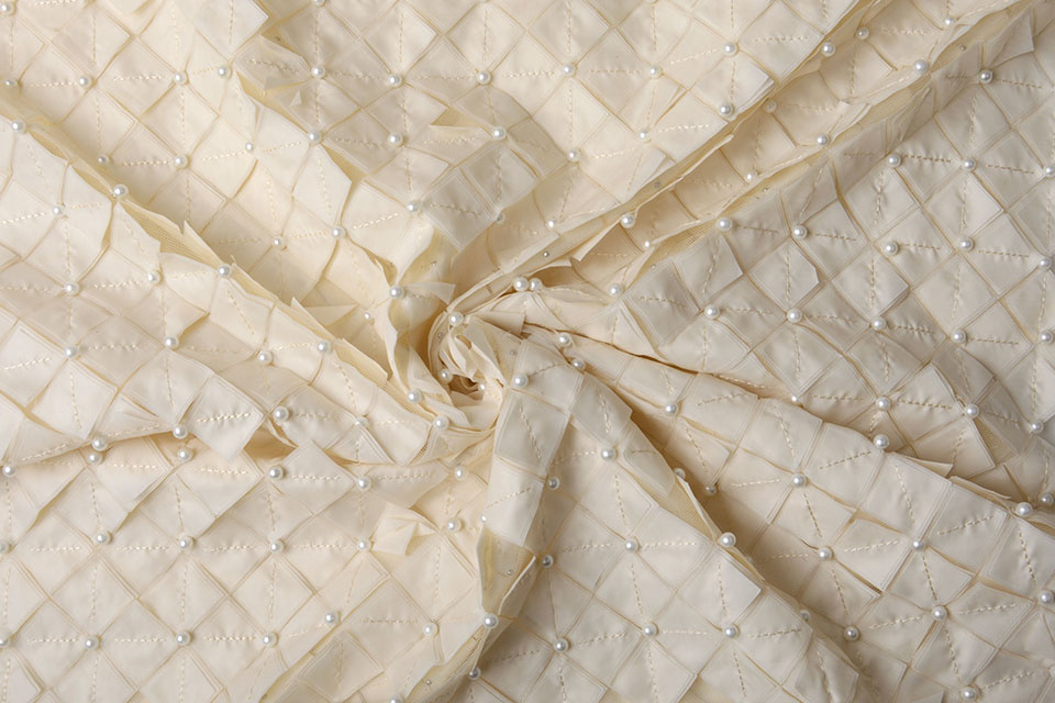 Mesh 3D Parel Naomi Creme