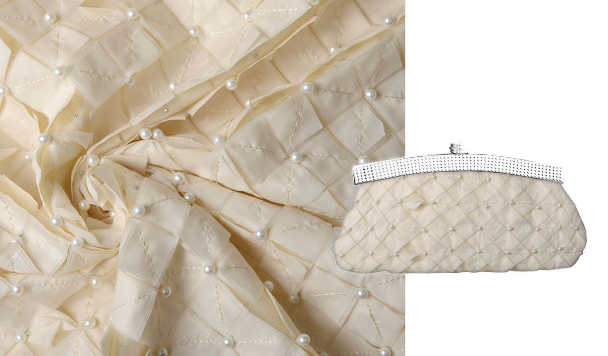 Mesh 3D Parel Naomi Creme