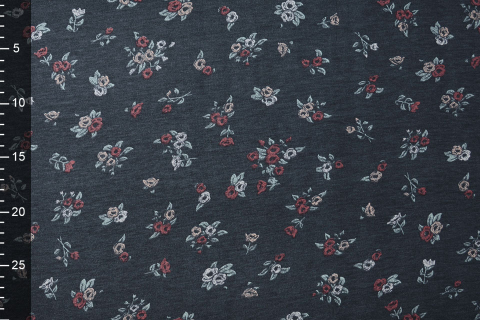 Sommer Viscose Jersey Maud Mini Blume