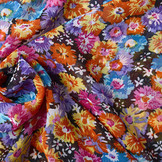 Chiffon Printed Romijn Flowers Multi 1