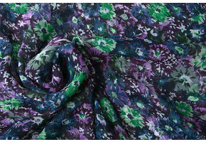 Chiffon Bedruckt Romijn Blumen Multi 4