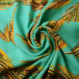 100% Viskose Kunst Federn Hell Meergrün