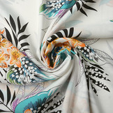 100% Viscose Loulou Bush Off-White