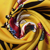 100% Viscose Loulou Bush Yellow