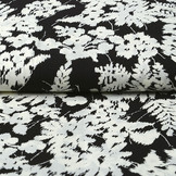 100% Viscose Elvira Zwart