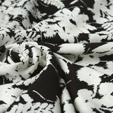 100% Viscose Elvira Zwart