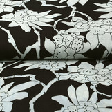 100% Viscose Laurie Black - White